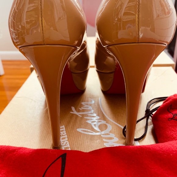 Authentic Christian Louboutin Nude heels sz 6/36 - Picture 5 of 12